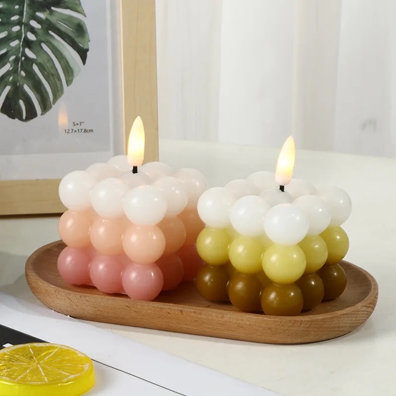 Instags-style high-end electronic candle lamps, romantic atmosphere, proposal and confession ambience, ritualistic birthday decoration details Picture