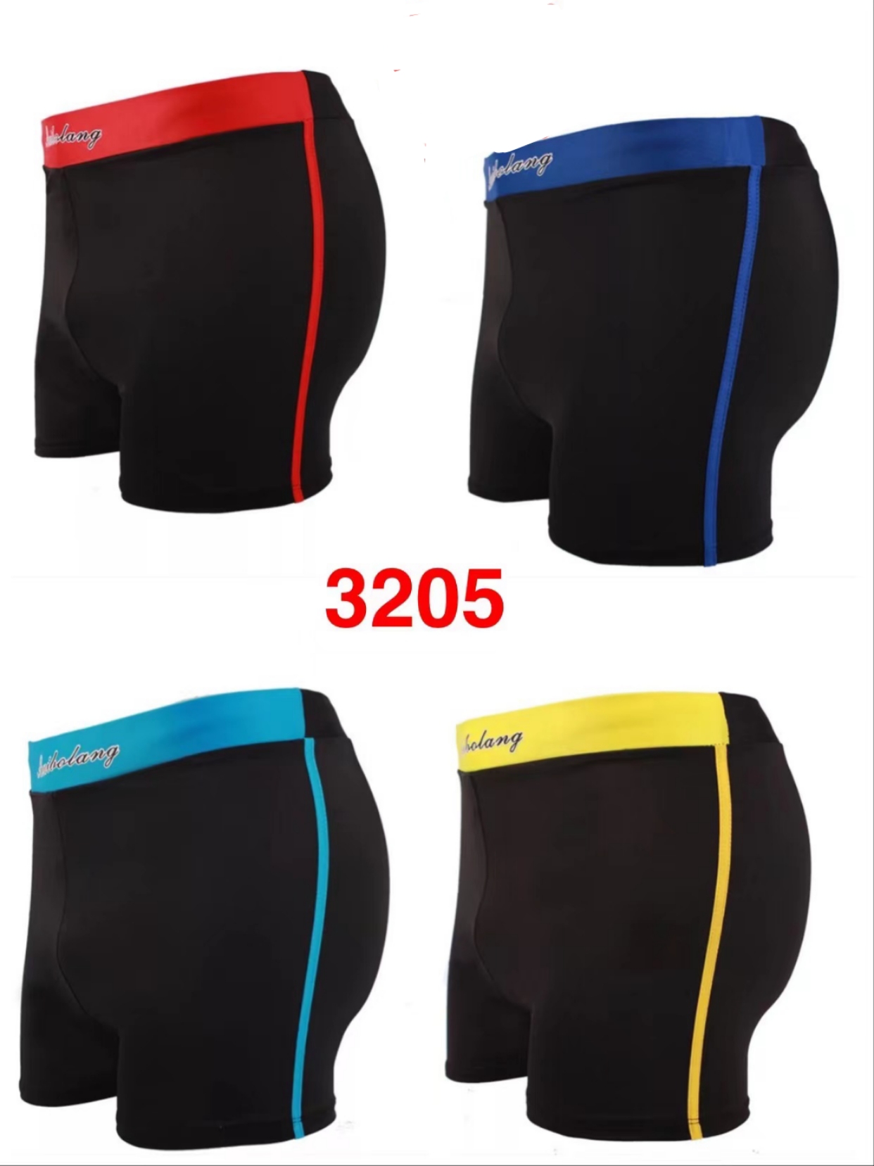 Swimming trunks for men to prevent embarrassment 2026 new men's professional swimsuits, 5-point Angle men's suits, hot spring swimsuits