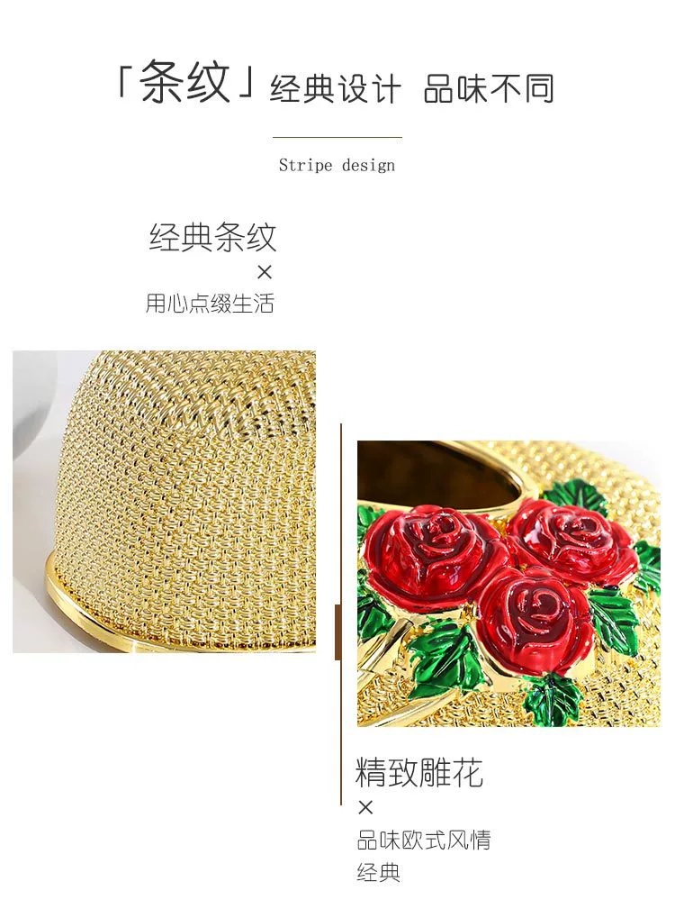Tissue box, high-end and light luxury living room, new high-end acrylic waterproof, hotel office dining table decoration detail image 5