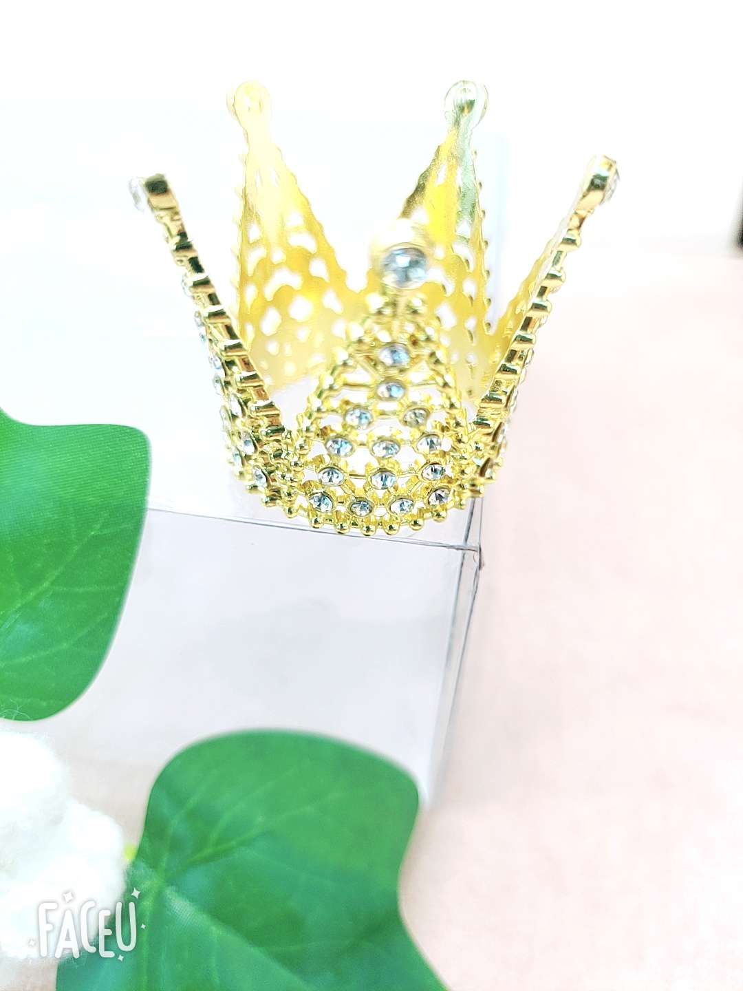 新娘专用锆石皇冠头饰 高贵典雅儿童皇冠发饰 小夹子固定 精致饰品璀璨闪耀新娘新娘详情图2