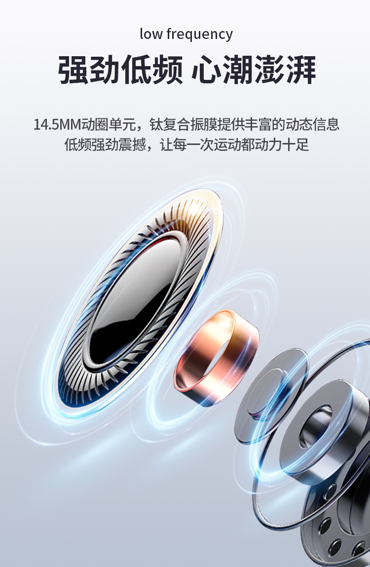 数码科技新潮流 蓝牙耳机无线音质卓越 电脑手机通用配件 轻便便携音乐享受详情图5