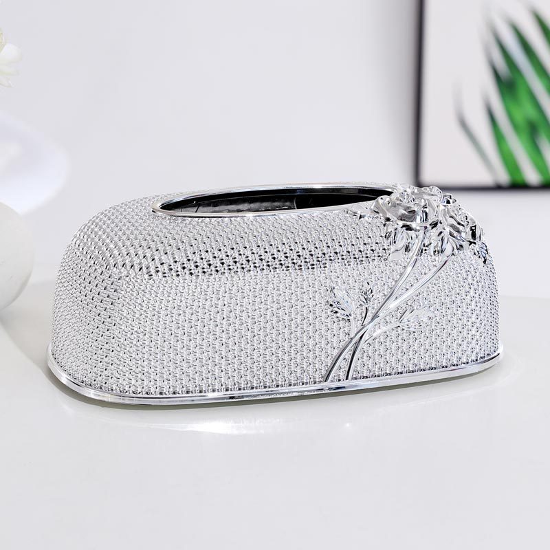 Tissue box, high-end and light luxury living room, new high-end acrylic waterproof, hotel office dining table decoration detail image 17