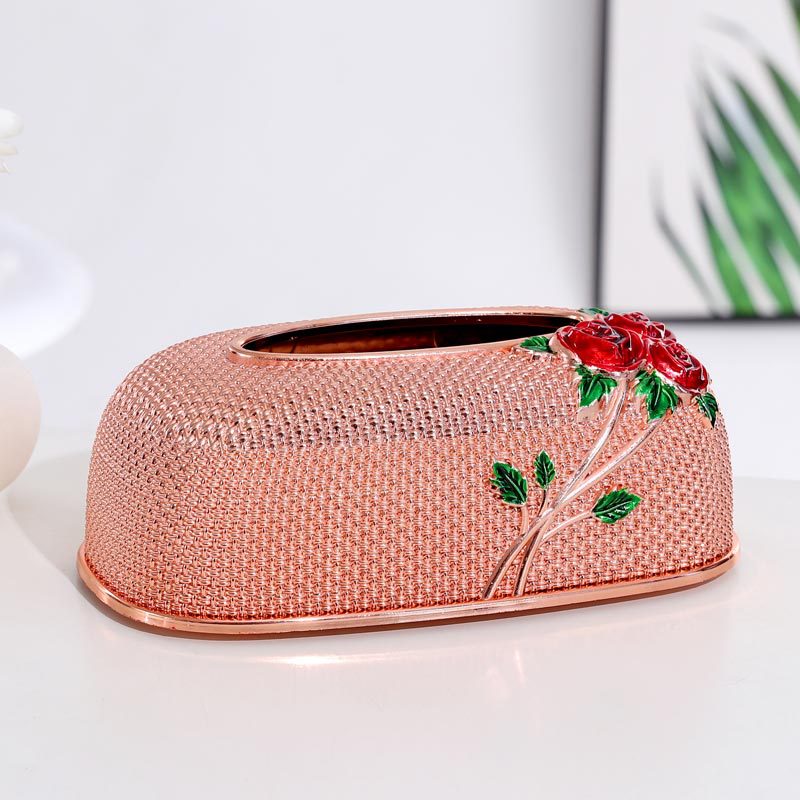 Tissue box, high-end and light luxury living room, new high-end acrylic waterproof, hotel office dining table decoration detail image 11