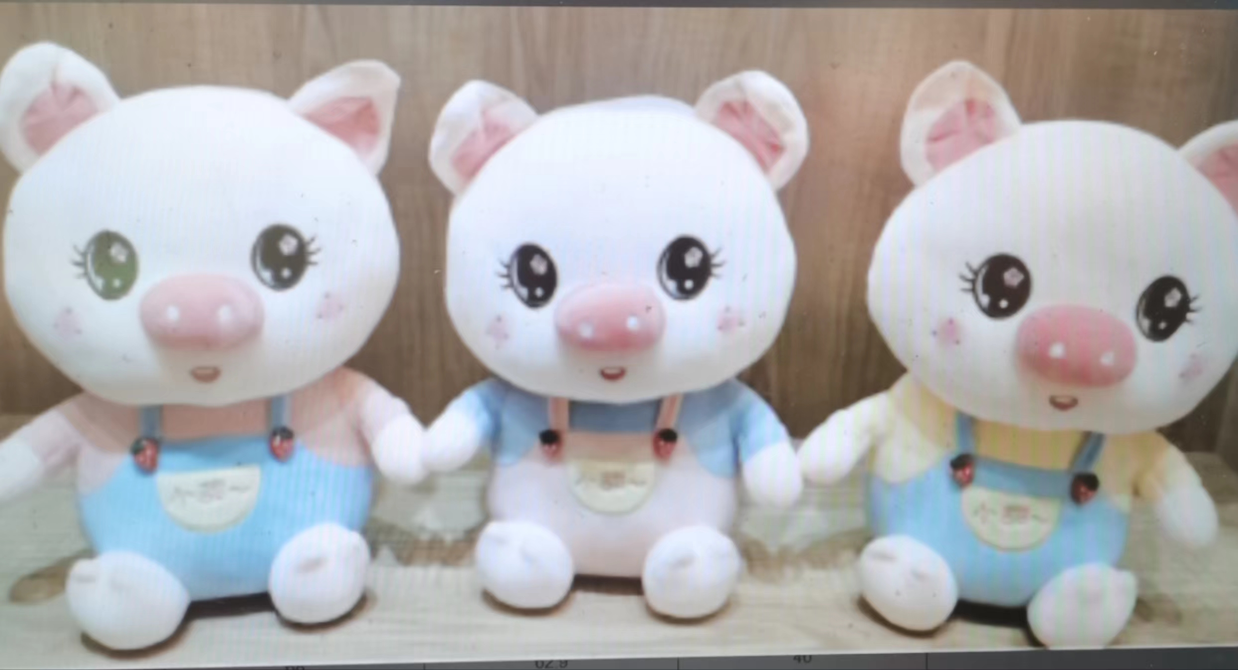 The mascot of the doll enterprise can be made into a stuffed doll, a sweet pig, a pillow, a gift, a plush toy Application Scenario
