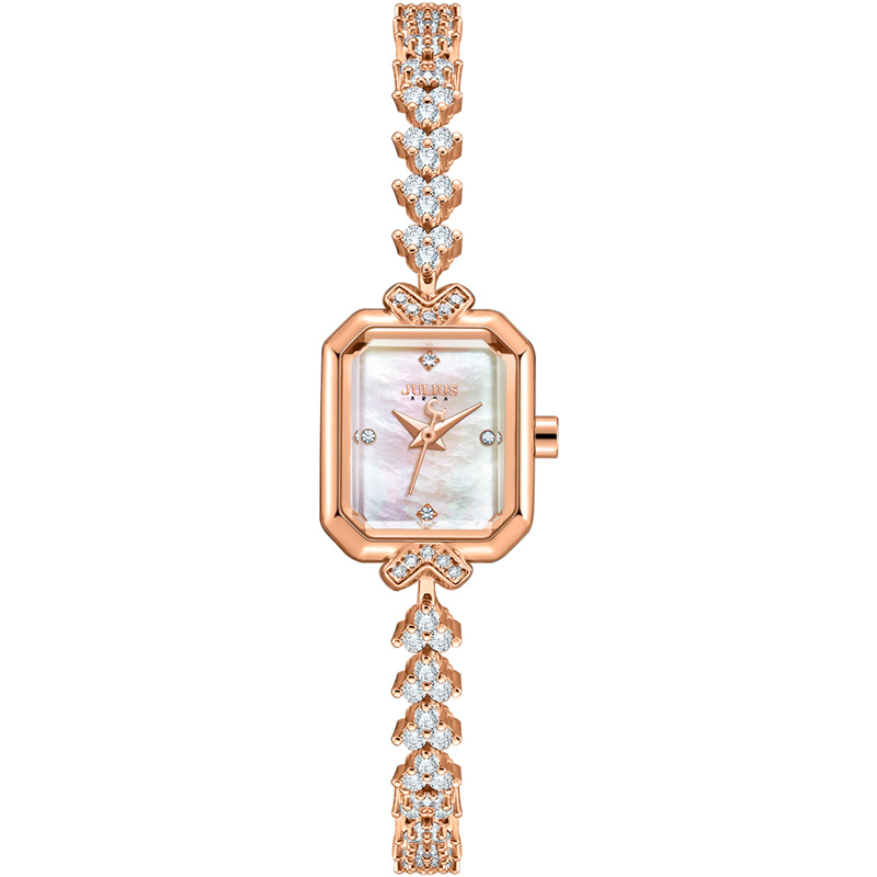 Yiwu quality products: Korean JULIUS girls' bracelet accessories, waterproof and fashionable white-collar quartz watch JA-1437 Item Picture