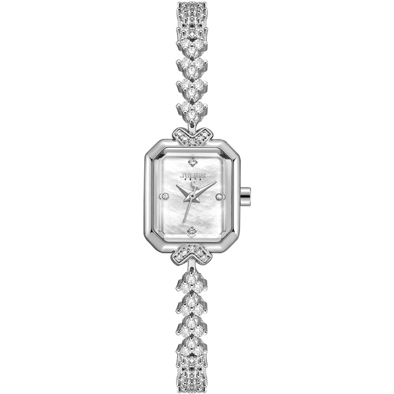 Yiwu quality products: Korean JULIUS girls' bracelet accessories, waterproof and fashionable white-collar quartz watch JA-1437 Application Scenario