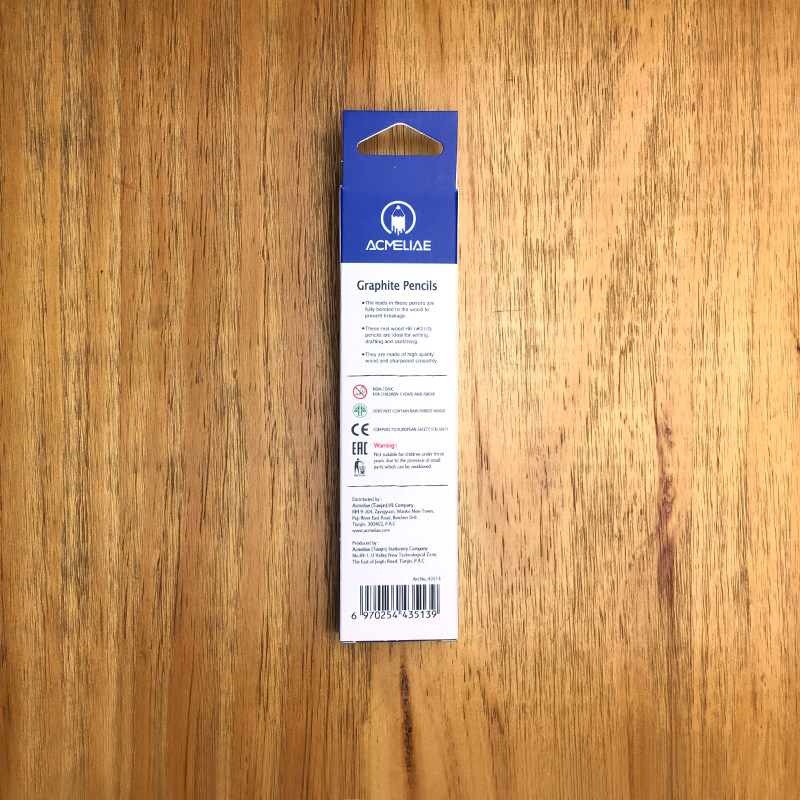 ACMELIAE Color Coating HB Pencil Hexagonal 43513 details Picture
