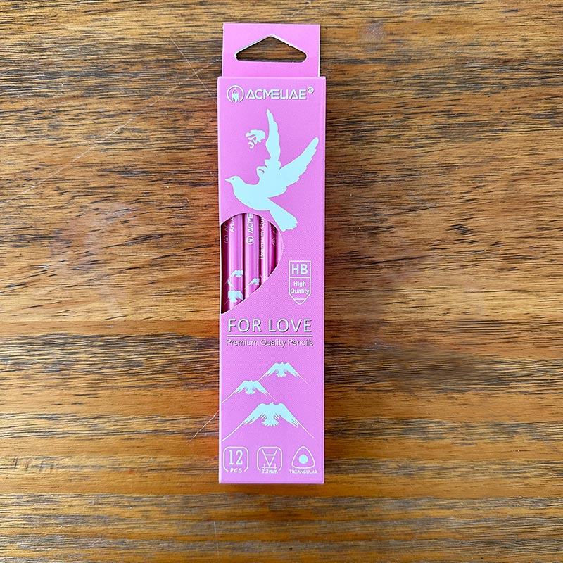 ACMELIAE 7 "12 HB For Peace pencil (pink) full figure