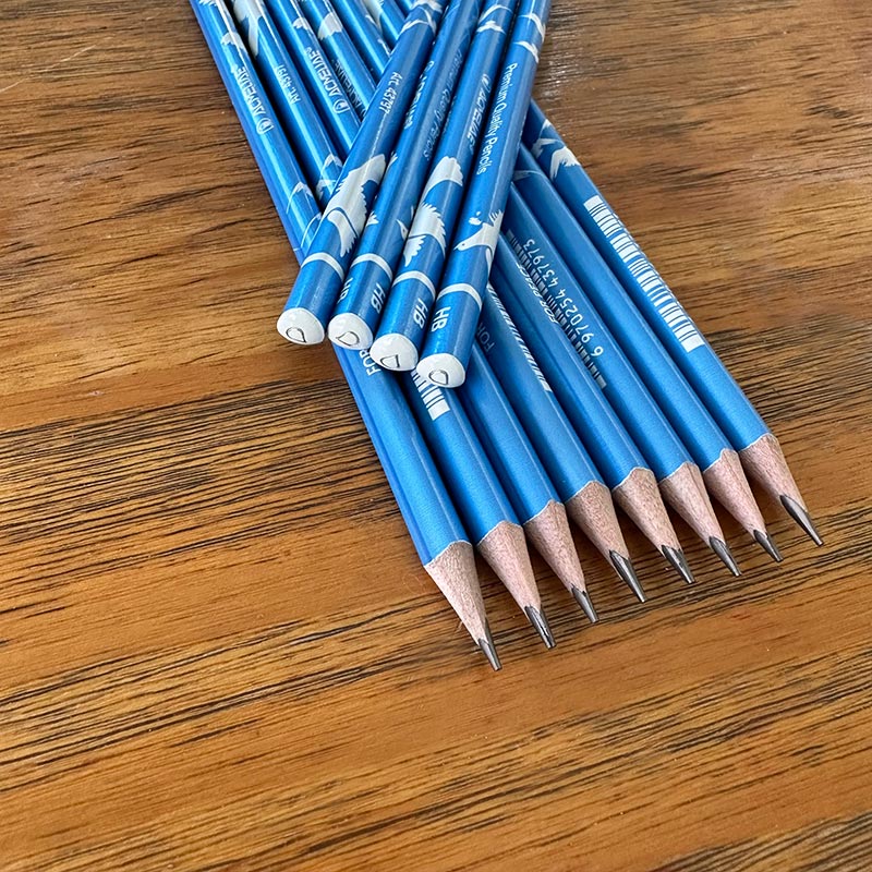 ACMELIAE 7 "12 HB For Peace pencil (blue) Specification drawing