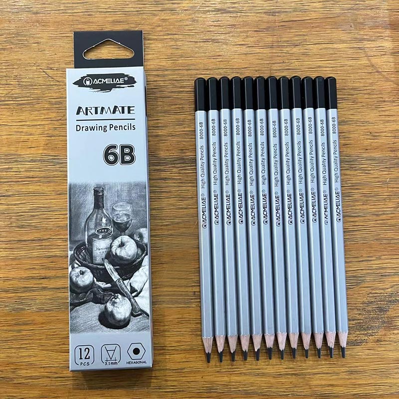 ACMELIAE Master Art Drawing Pencil 6B full figure