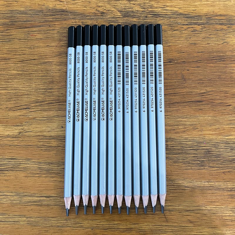 ACMELIAE Master Art Drawing Pencil 5B details Picture