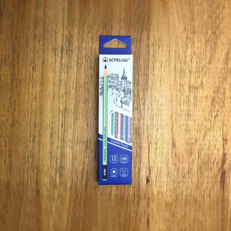 ACMELIAE Pearl Coating HB Dipped Pencil Round 43516 full figure