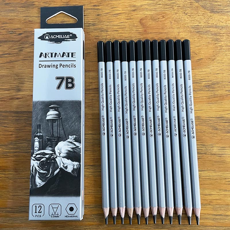 ACMELIAE Master Art Drawing Pencil 7B full figure