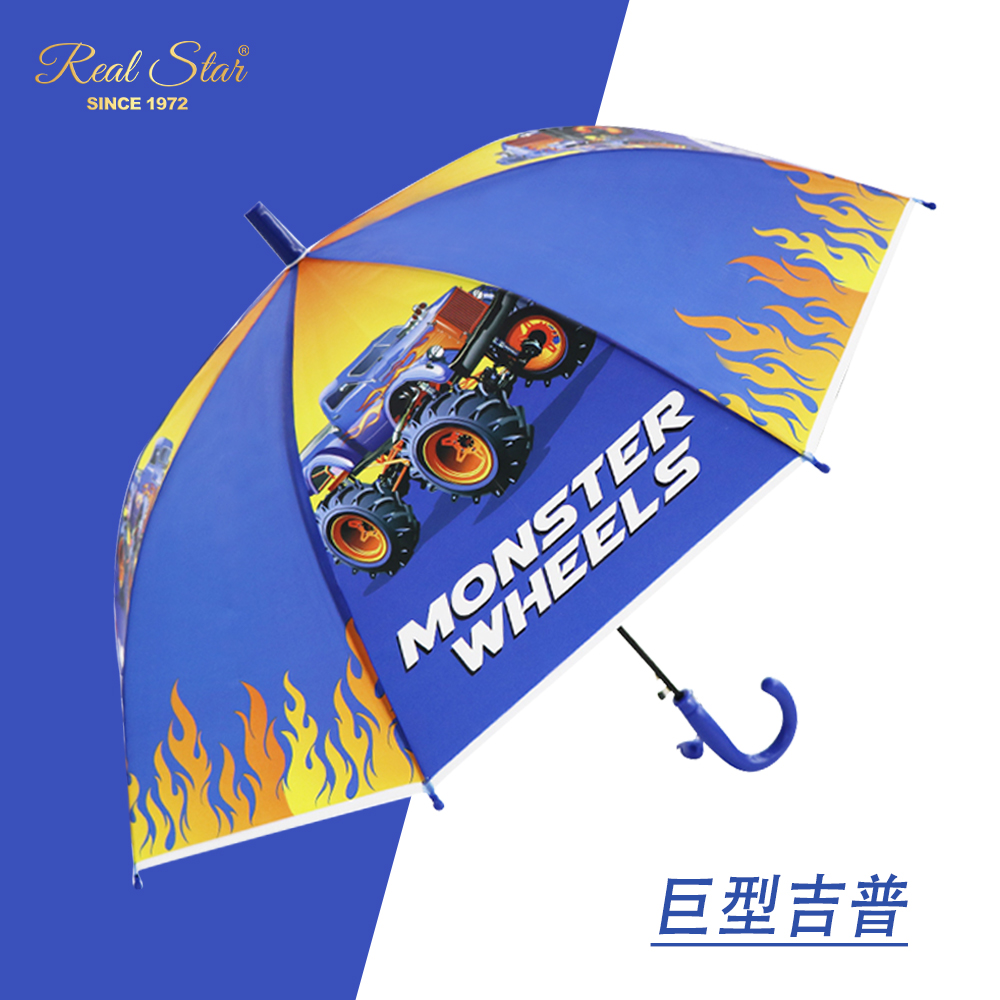 RST045儿童长柄雨伞PVC塑料雨伞卡通卡车汽车男孩幼儿园宝宝雨伞批发详情图2