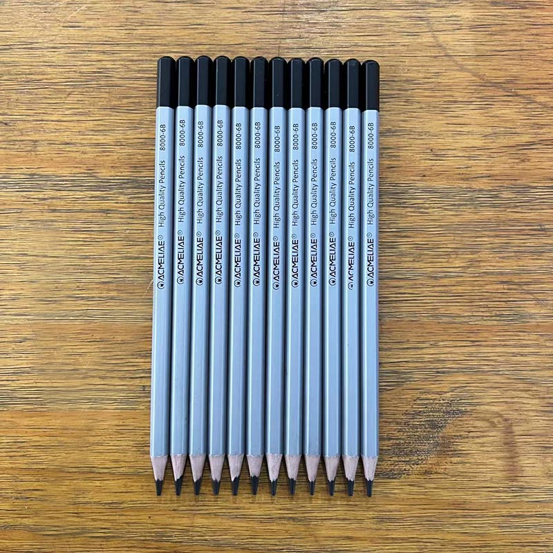 ACMELIAE Master Art Drawing Pencil 6B details Picture