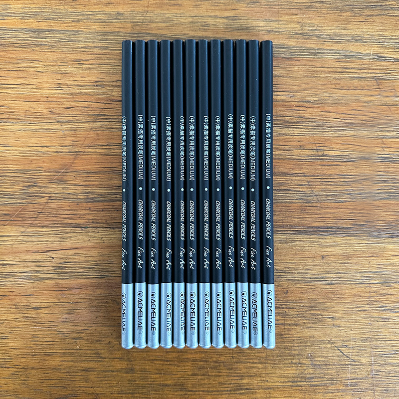 ACMELIAE Charcoal Pencil(Medium) details Picture