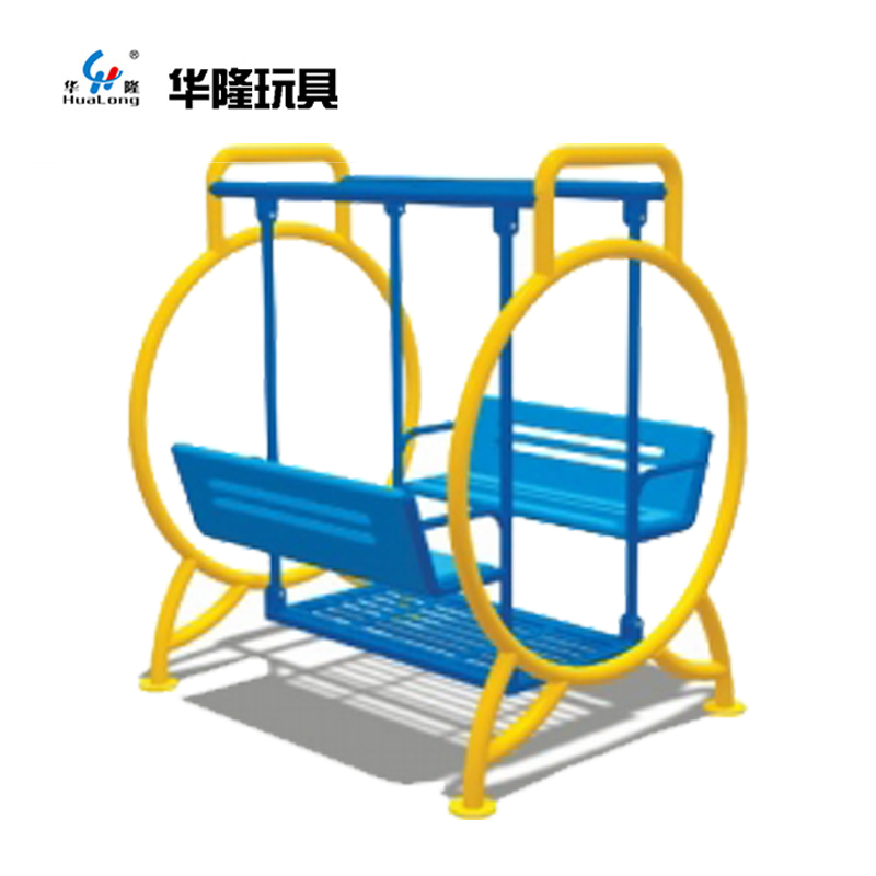 圆形荡秋千室外户外健身器材公园小区城市休闲娱乐场所单人秋千荡椅源头厂家直供
