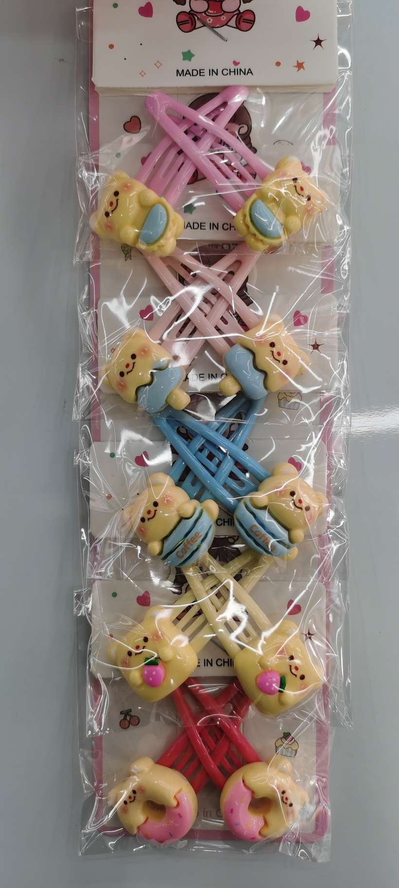 创意饰品零食熊尖夹产品图