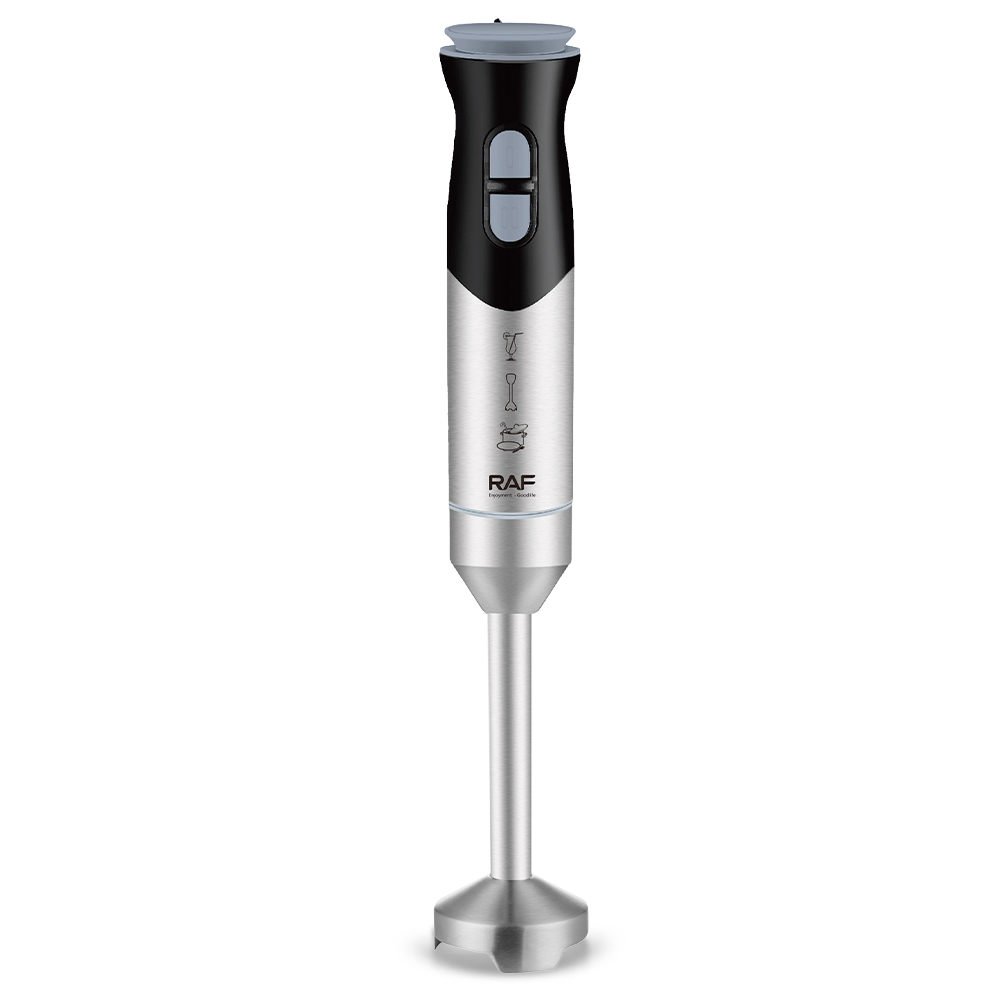 RAF European Standard Cross-border portable household kitchen blender, handheld electric stainless steel cooking stick blender R.281 Item Picture