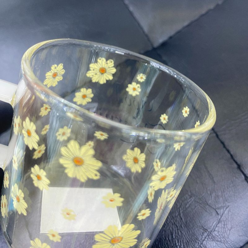 玻璃杯/水杯/玻璃车载茶杯/一健速开茶杯/玻璃杯红酒白底实物图