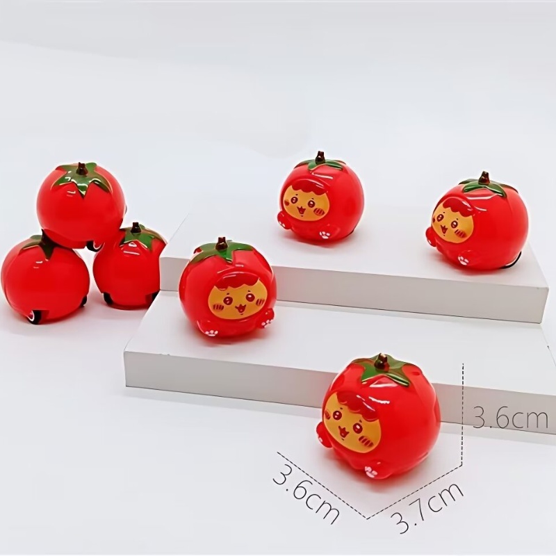 儿童童趣回力仿真西红柿蔬菜回力车 儿童益智玩具批发