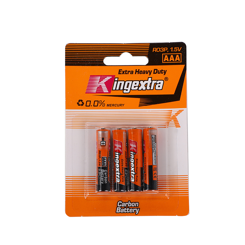 kingextra 5号电池 1.5V 碳性儿童玩具干电池电子秤遥控器R6P AA电池出口批发详情1