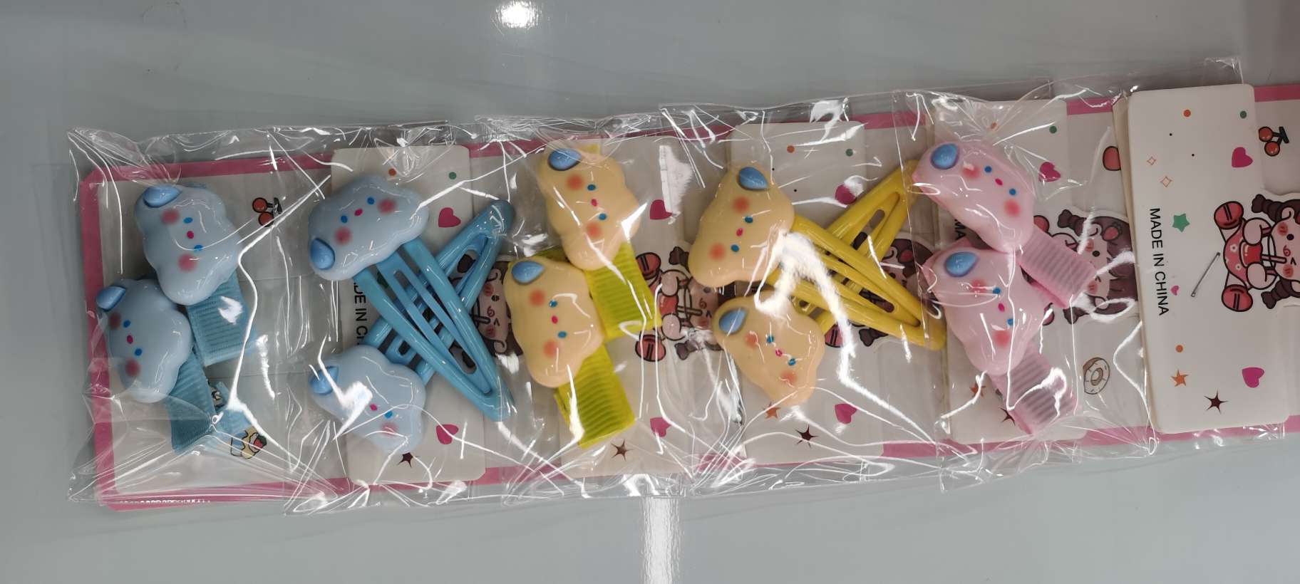 创意饰品云朵糖夹子产品图