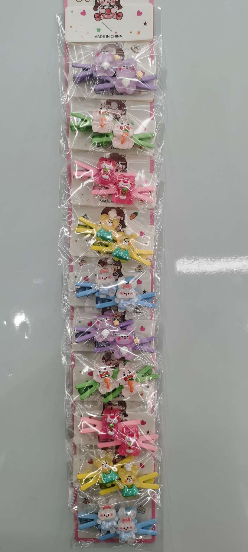 创意饰品小熊Y字夹