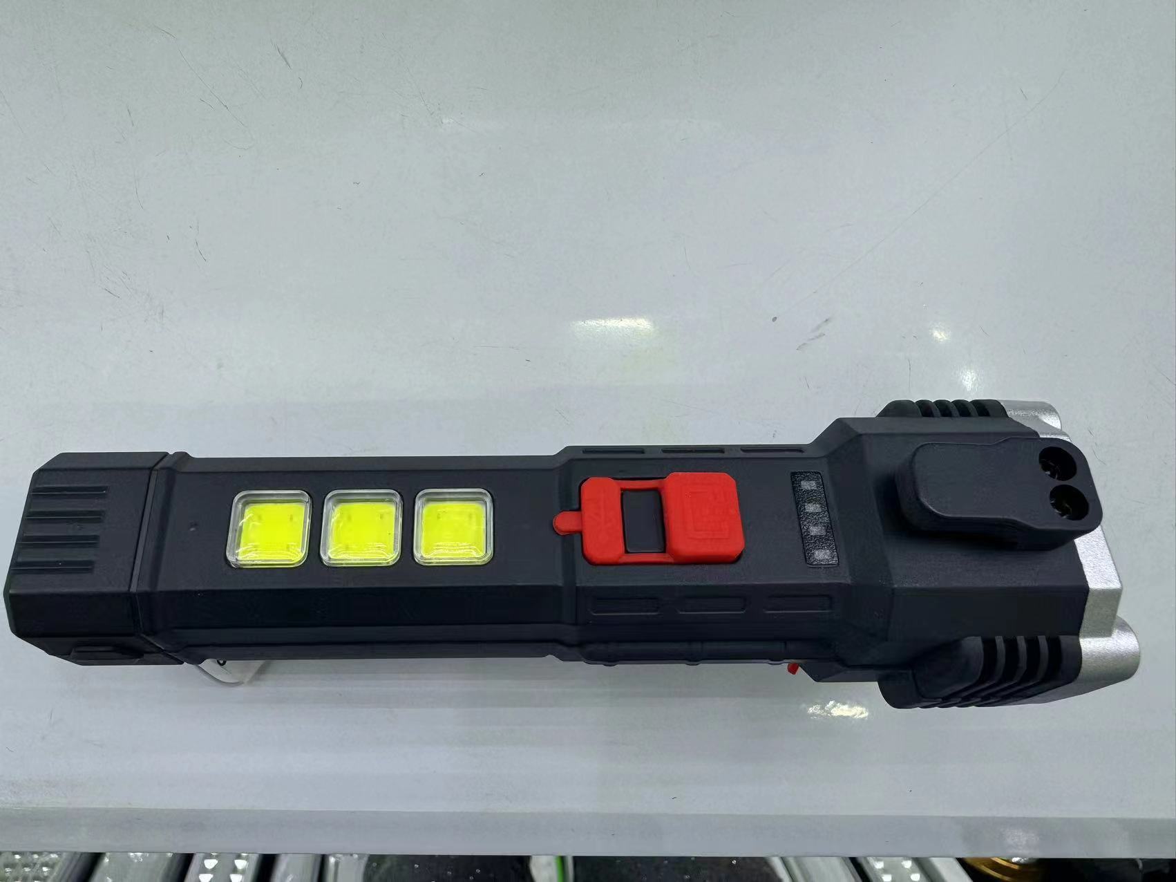 Multi-functional outdoor LED flashlight