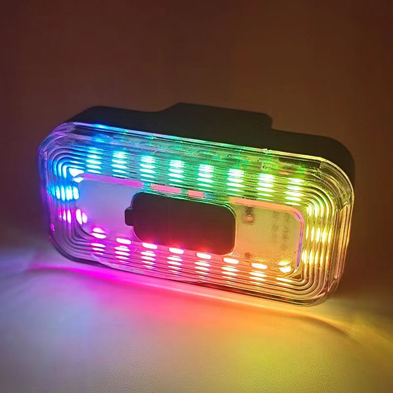 Bicycle taillight LED flash, USB charging warning light, brake light, multi-mode flash Application Scenario