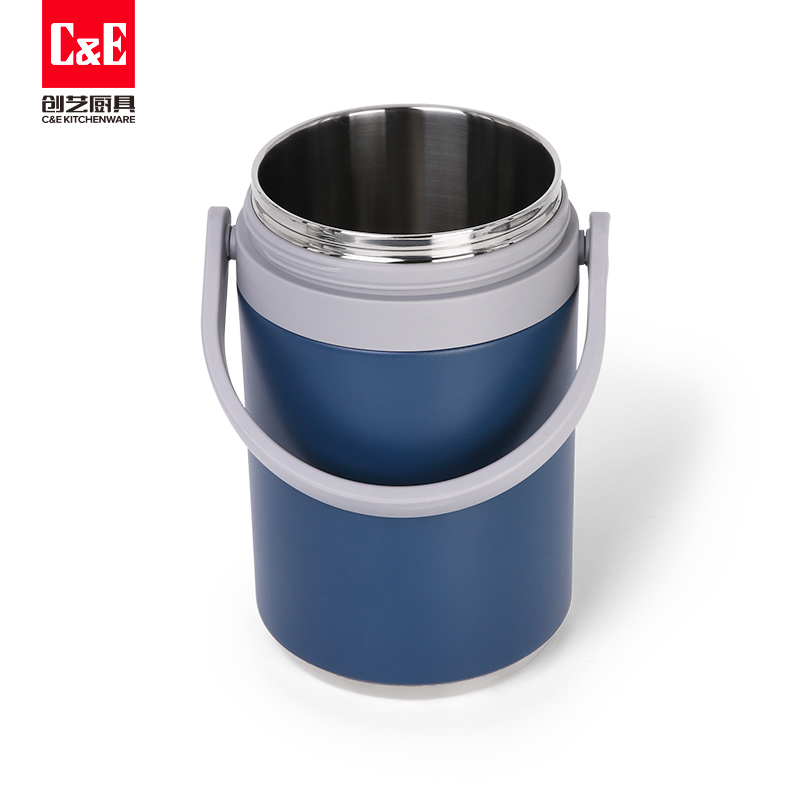 C&E Creative Vacuum Pot 2.2L large capacity 304 stainless steel insulated box multi-functional insulated pot kitchenware for home use Application Scenario