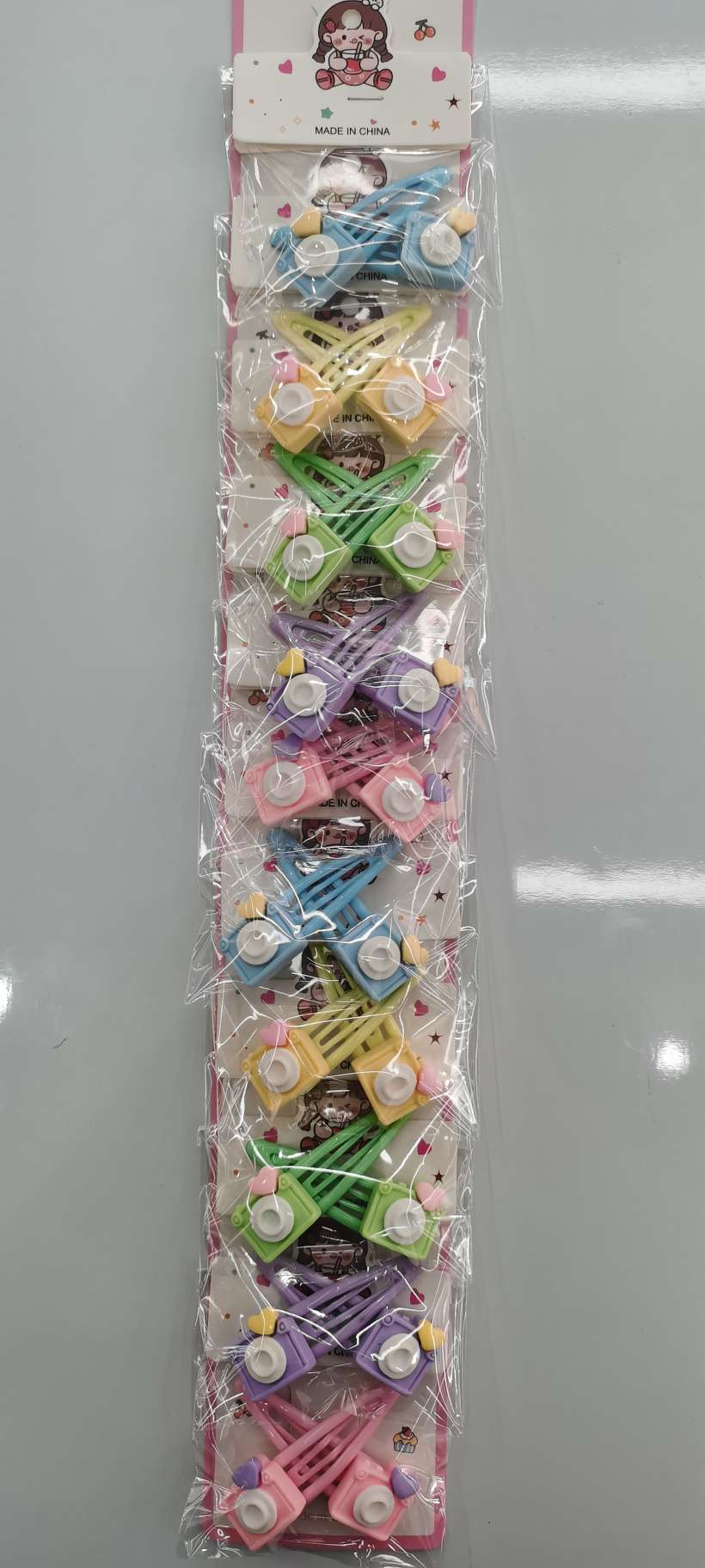 创意饰品照相机尖夹