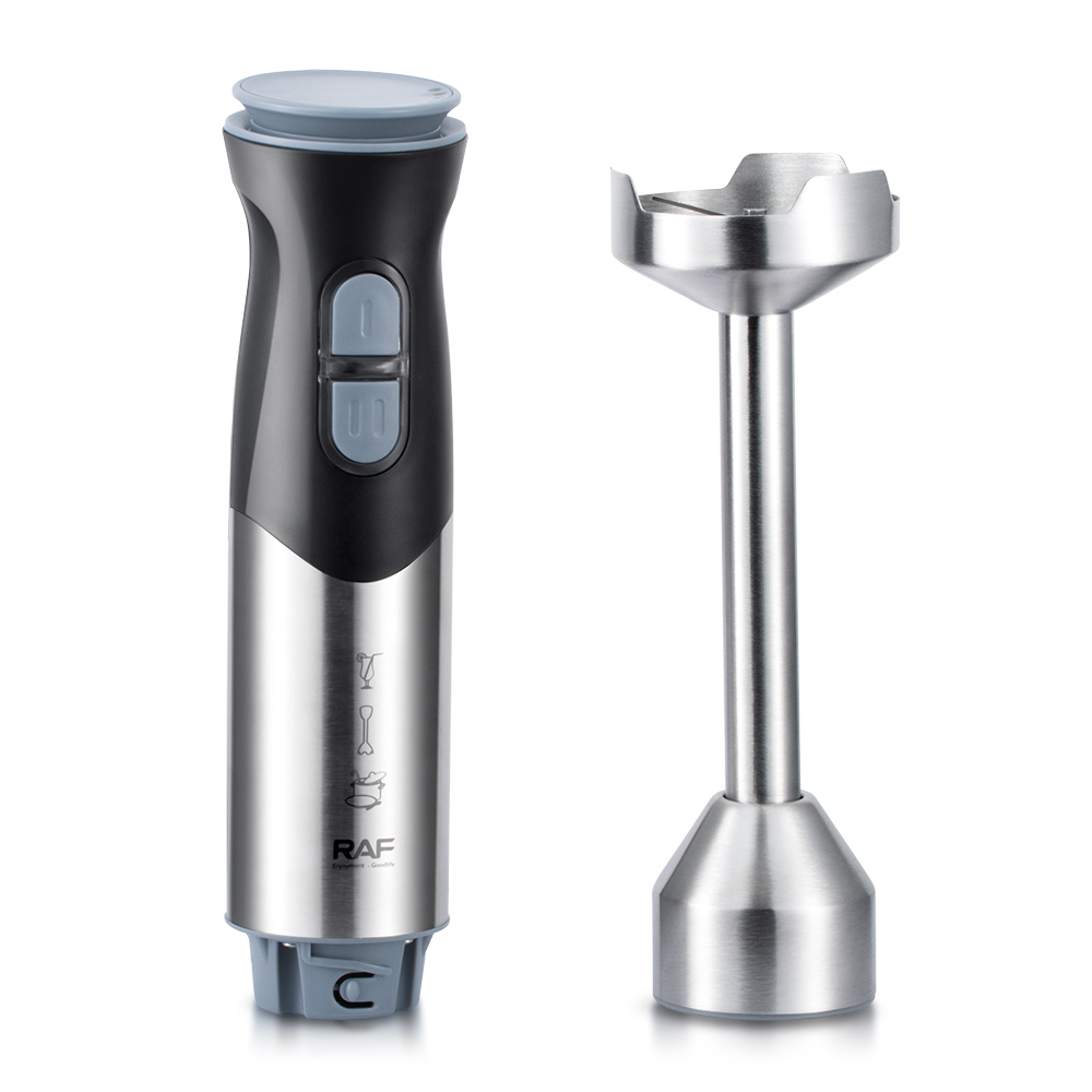 RAF European Standard Cross-border portable household kitchen blender, handheld electric stainless steel cooking stick blender R.281 Specification image