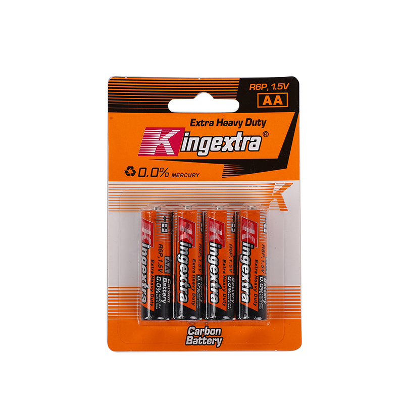 kingextra 5号电池 1.5V 碳性儿童玩具干电池电子秤遥控器R6P AA电池出口批发详情2