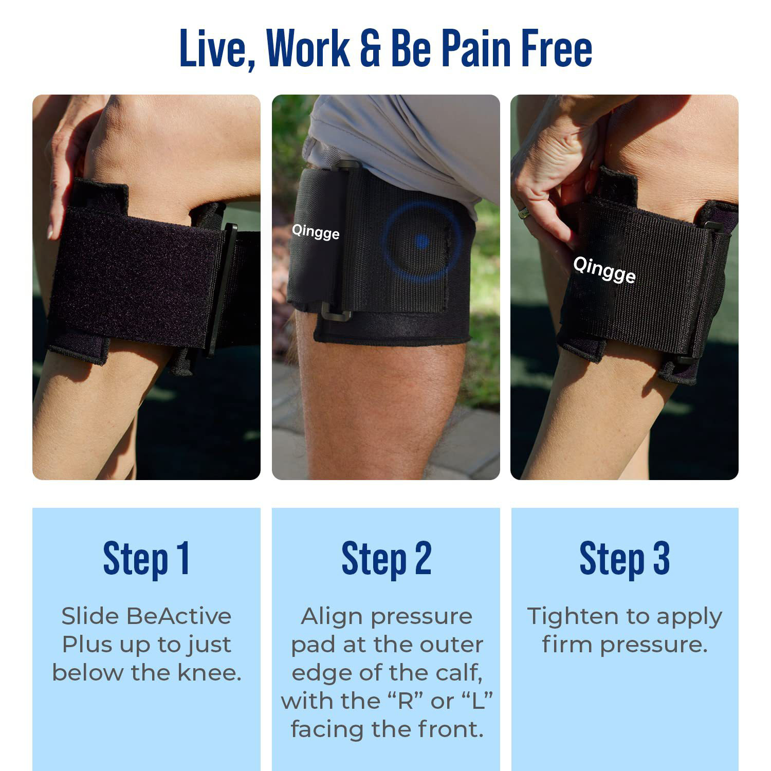 En stock al por mayor fitness sport rodilleras protectores de presión piernas equipo de protección deportiva protectores exteriores de poliéster rotula belt rodilleras Specification image