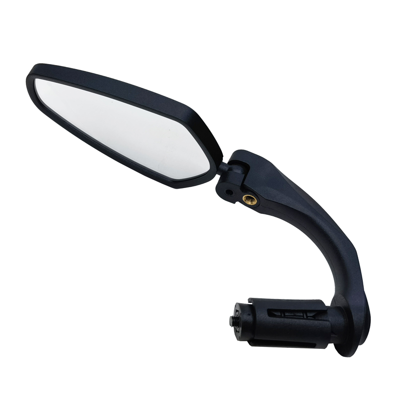 The handlebars of the M07 flat bicycle block the rearview mirror, the flat bicycle mirror, the mountain handlebars block the rearview mirror, and the adjustable rearview mirror for cycling Specification image