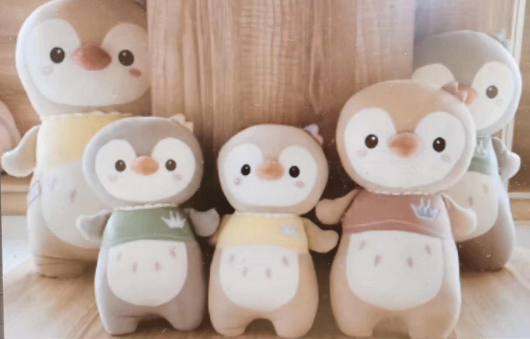 The mascot of the doll enterprise can be made into a cloth doll, a Naisi penguin pillow, a gift, a plush toy Specification image