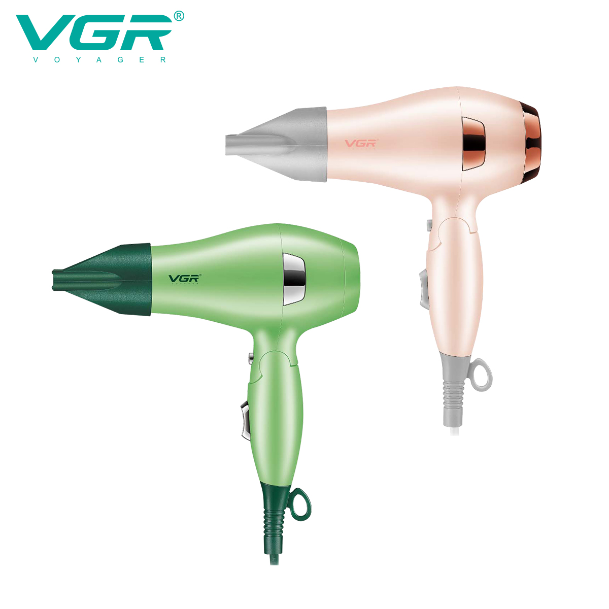 The VGR432 mini foldable travel portable hair dryer is selling well across borders