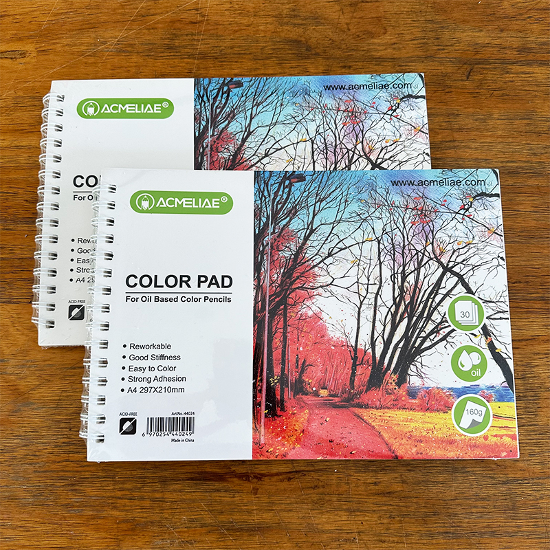 ACMELIAE 44024 Oil color pad, A4:297x210mm full figure