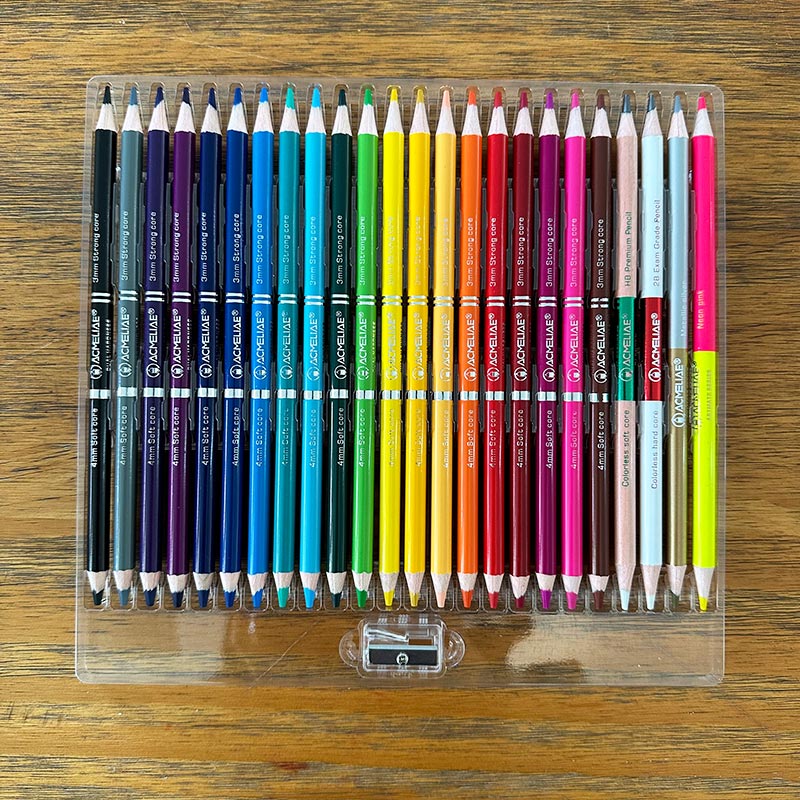 ACMELIAE art pencil 24 Colors +5 Artmate set drawing pencil color pencil Specification drawing