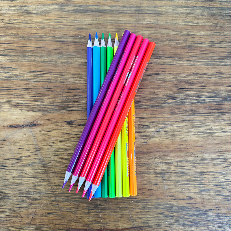 ACMELIAE 7”12 colors neon color Specification drawing