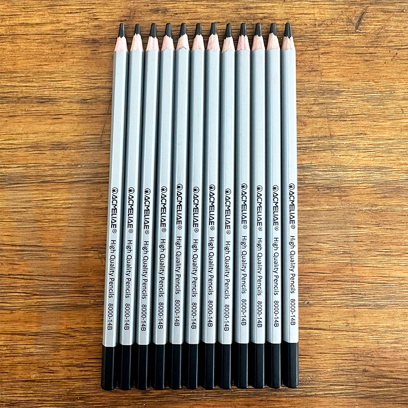 ACMELIAE Master Art Drawing Pencil 14B details Picture
