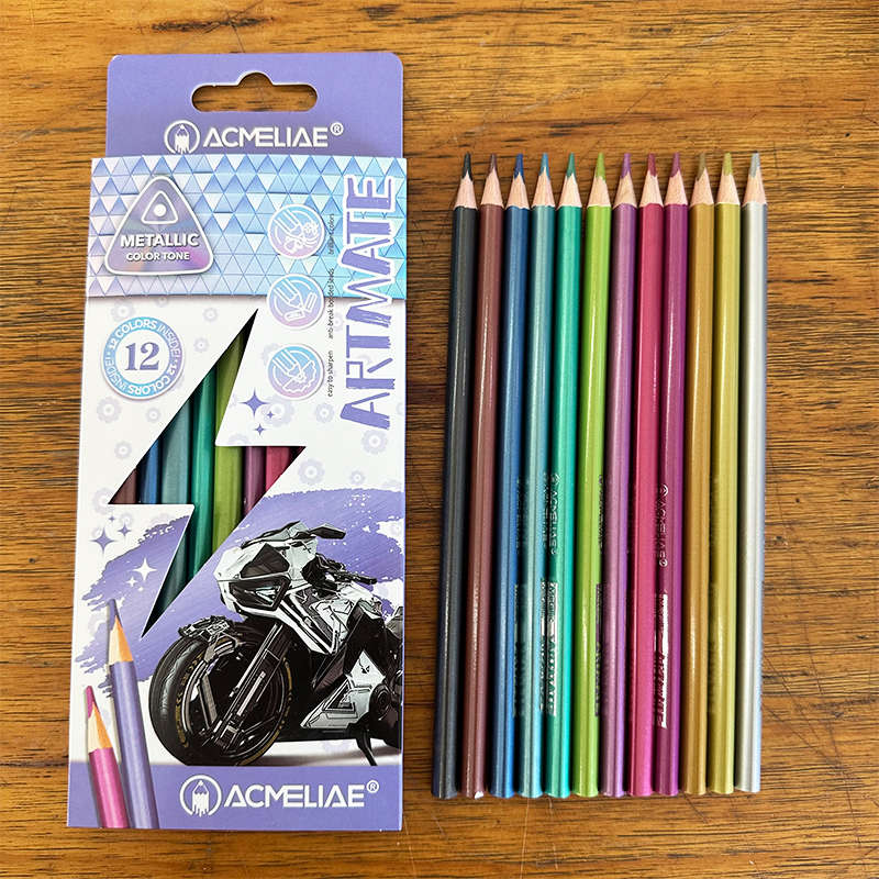 ACMELIAE 7”12 colors metallic color details Picture
