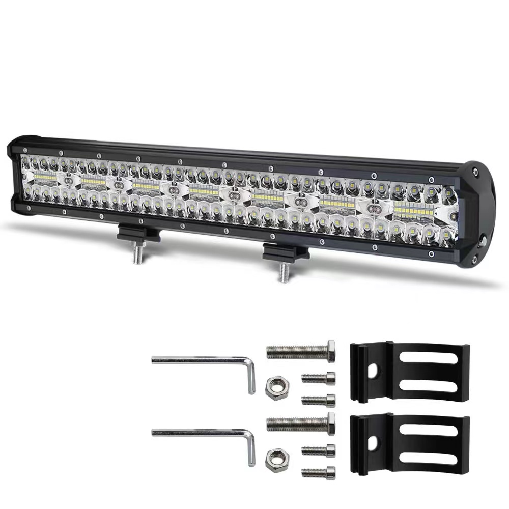 Automotive LED spotlights, high-power 120W work lights, long strip lights, off-road vehicle modification roof lights, spotlights Application Scenario