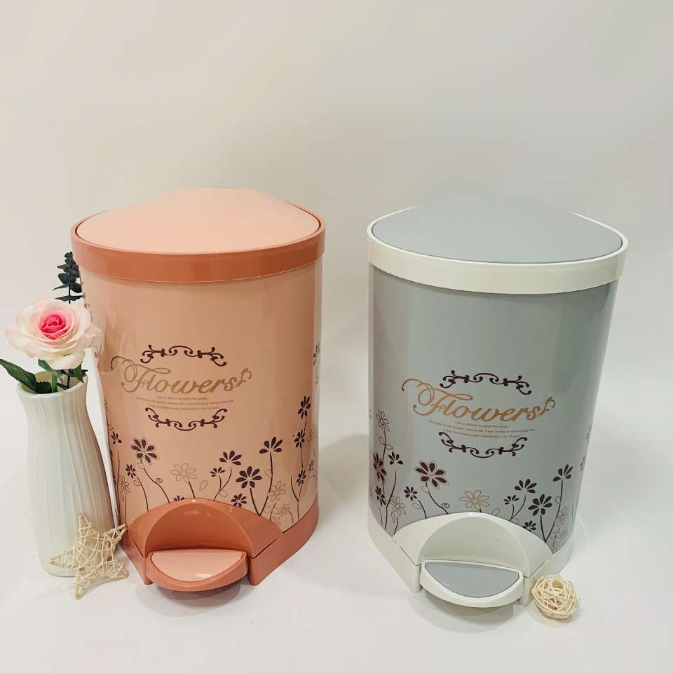 X111-2074 Silent Slow-descent Bathroom Trash can, Large trash can details Picture
