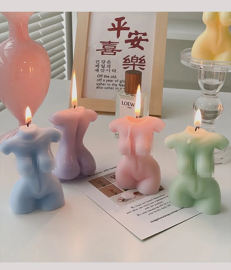 创意手工女体香薰蜡烛摆件小众高级感伴手礼送生日礼物女生candle香薰香氛香薰蜡烛香薰香氛香薰香薰摆件家居香精蜡烛原料详情5