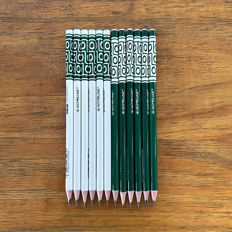 ACMELIAE 12PCS Fortune Dzi Beads Pencil (2B) details Picture