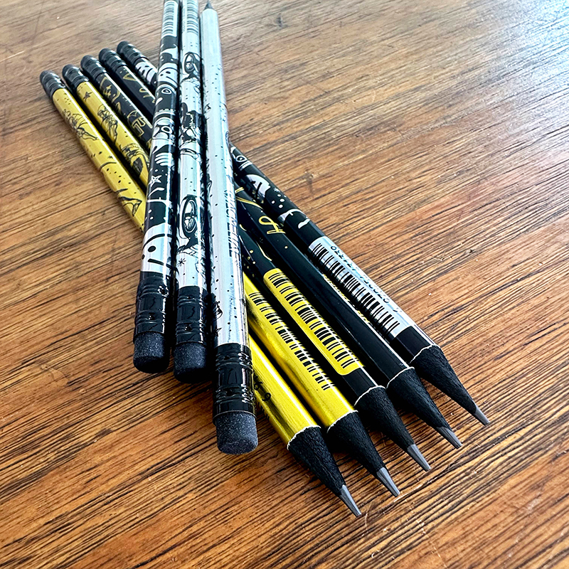 ACMELIAE 48 PCS HB black warrior pencil sharpened/PET tube Application Scenario