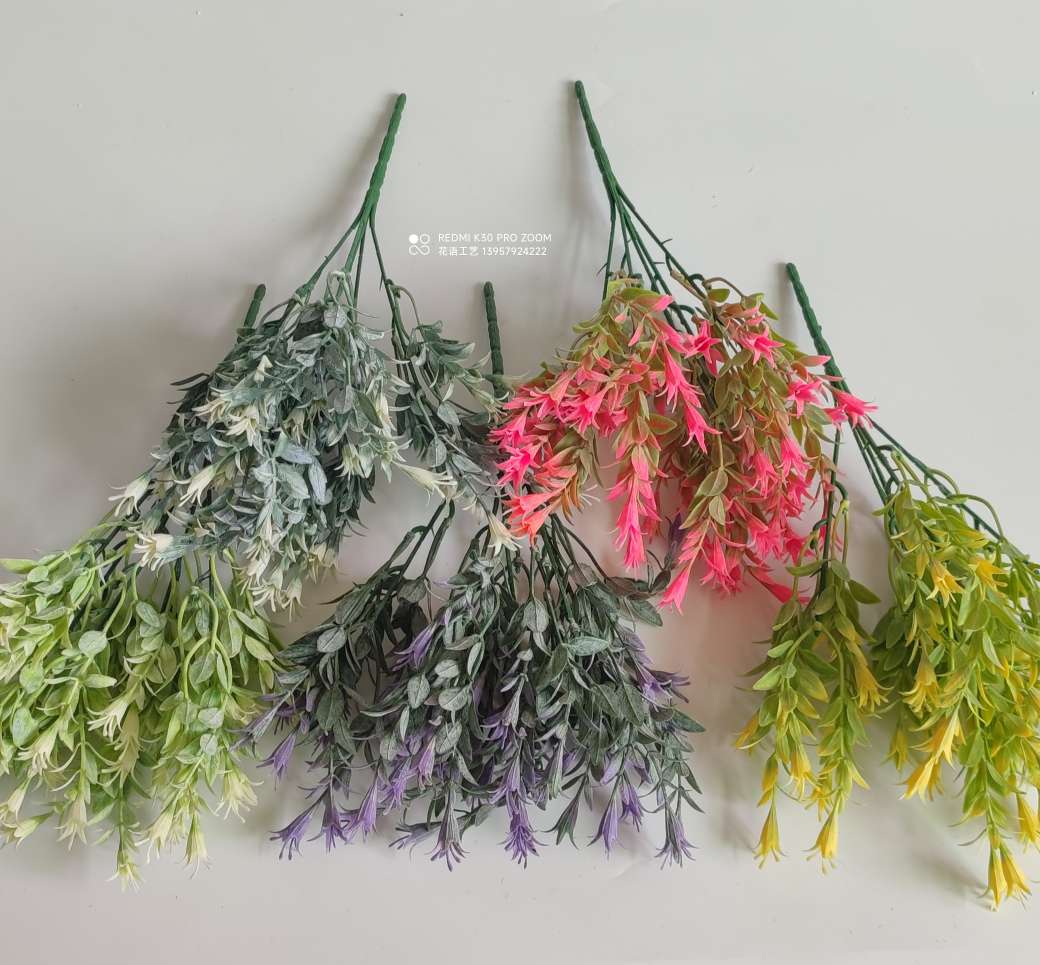 鲜花点缀花束 婚庆手捧花满天星花束装饰材料diy仿真花配草 详情图17