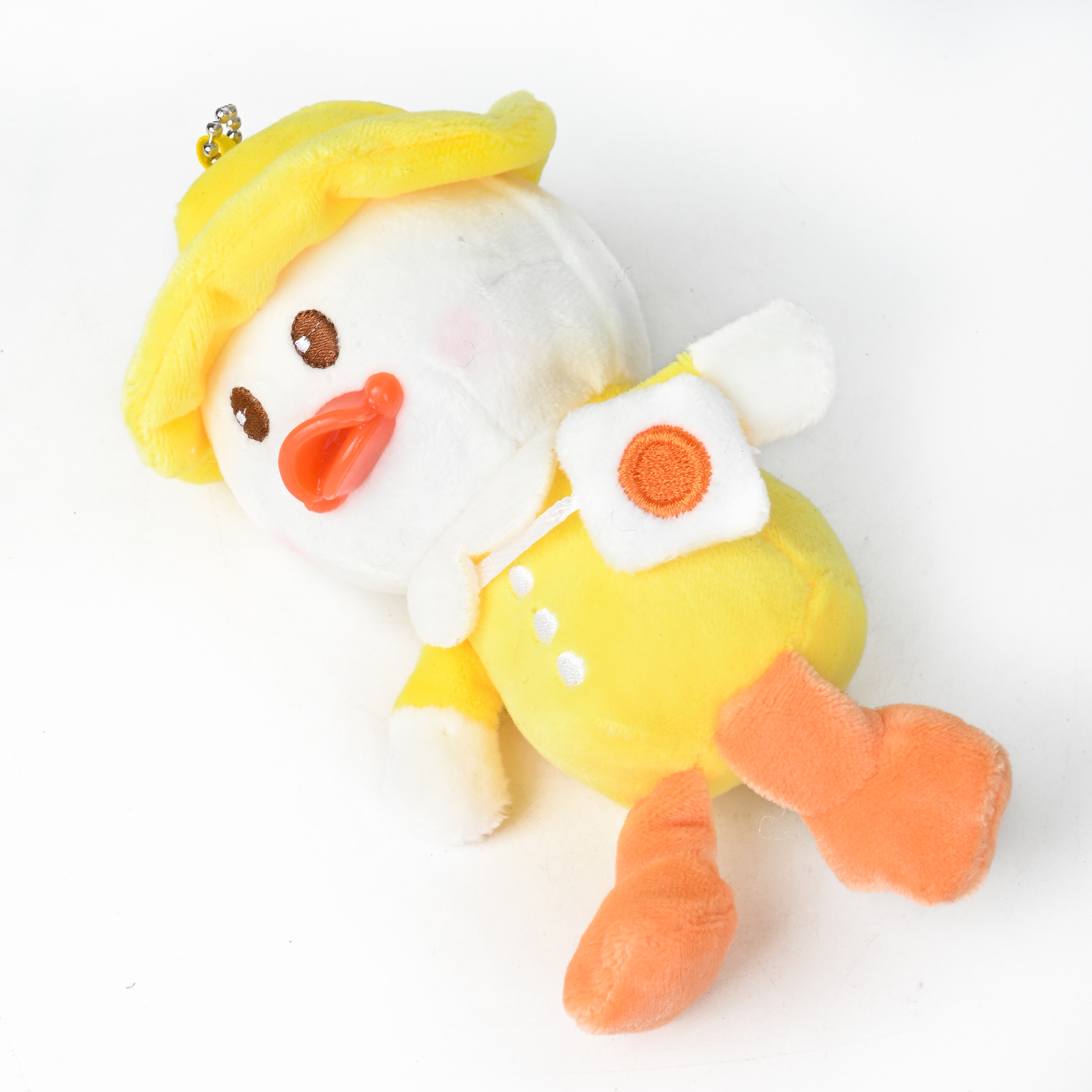 Cross-border new yellow duck plush toy doll, Lolita duck claw machine doll, wedding scattering wholesale details Picture